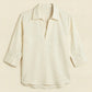 LINEN INVERTED PLEAT TOP