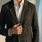 LINEN FLAP POCKET BLAZER