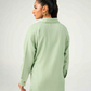 WAFFLE OVERLAPPED BUCKLE SHIRT