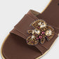 Formal Slip On IF0271-Brown