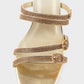 Party Wear Slip On IP0097-Gold