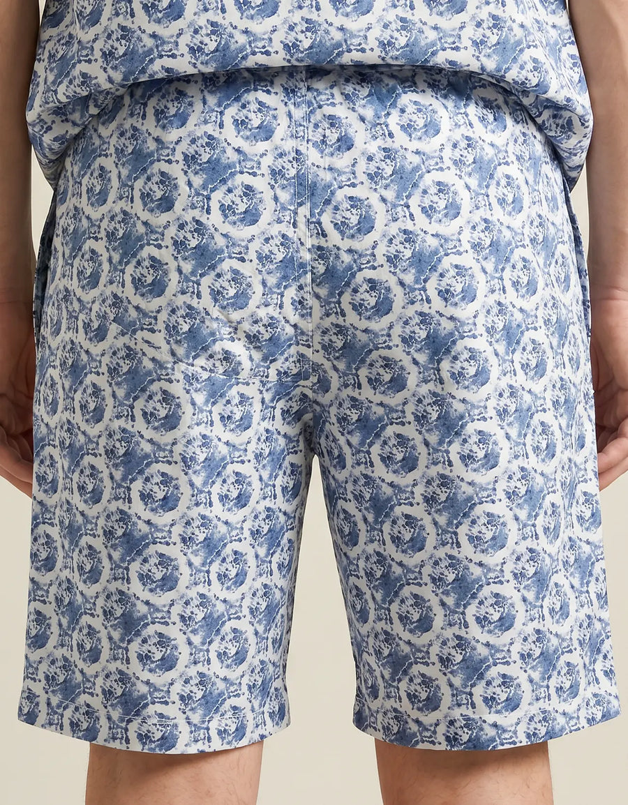 MEN'S PRINTED COTTON SHORTS