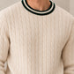 Off White Baseball Sweater