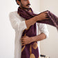 Junoon Stole - Rosewood