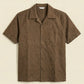 EMBROIDERED CAMP COLLAR SHIRT