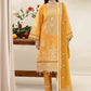 3 PIECE - EMBROIDERED KARANDI SUIT
