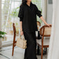 Midnight - 2Pcs Linen Set