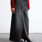 Front Open Frey Skirt