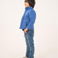 BOYS BLUE PARACHUTE JACKET
