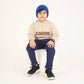Oatmeal Emb Sweatshirt