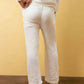 RELAXED FIT MUSLIN TROUSER
