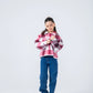 Girls Rosy Grid Flannel Jacket