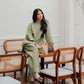 Olive - 2Pcs Linen Set