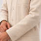 Light Beige Wool Belmont Jacket