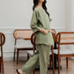 Olive - 2Pcs Linen Set