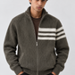 VALMONT ZIP KNIT - Olive