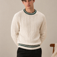 Off White Baseball Sweater