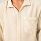 TEXTURED SHIRT WITH POCKET