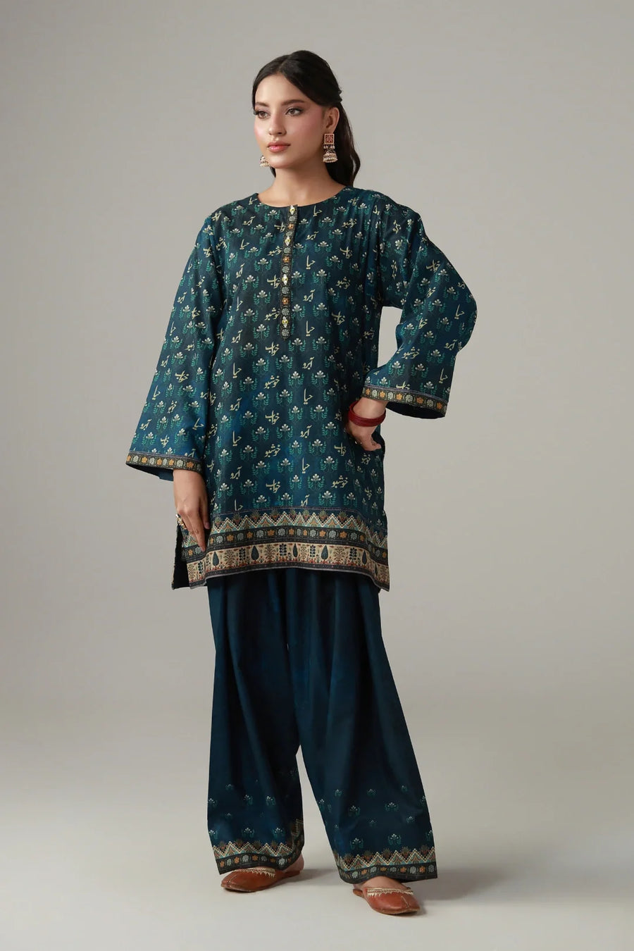 Sukoon Co-Ord Set - Blue
