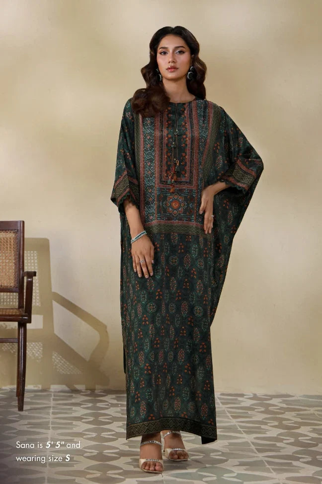 Alira Kaftaan Set - Shades of Forest