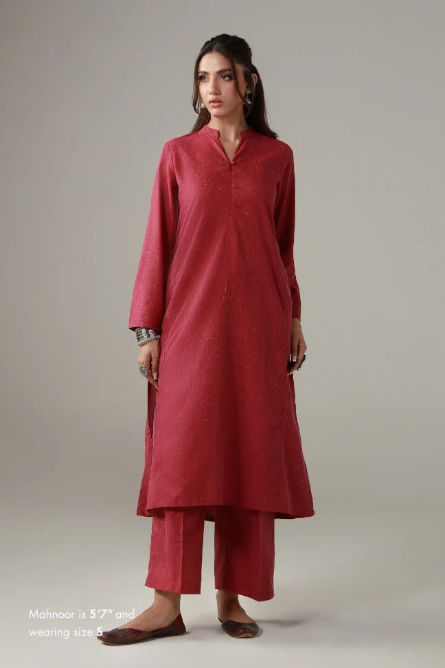Kalidaar Co-Ord - Dark Fuschia