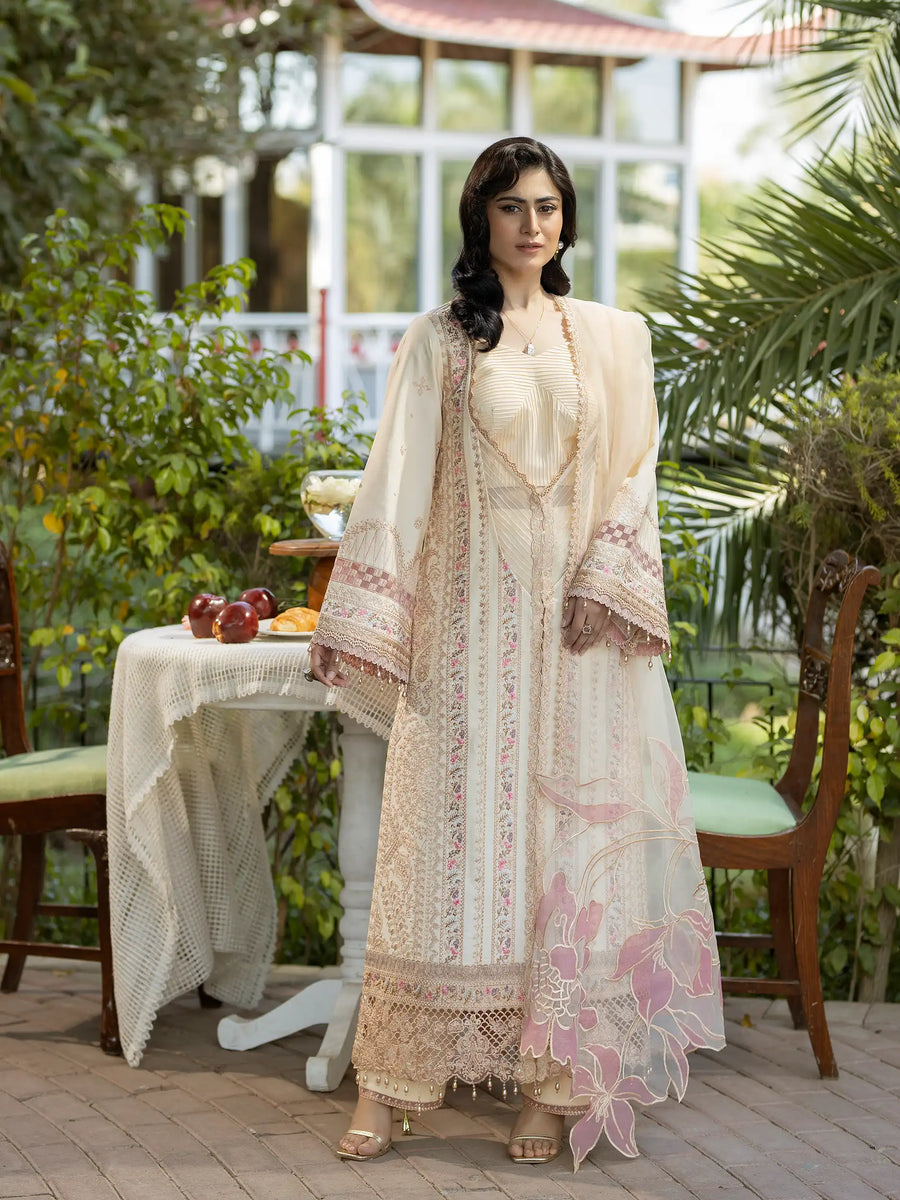 3 PIECE - EMBROIDERED LAWN SUIT