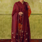 Rukhsar Set - Maroon