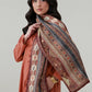 Nazakat stole - Maroon
