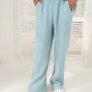 WAFFLE TEXTURED TROUSER
