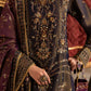 naaz-e-jahan  Masoori navy blue 4 pc suit SJ-1077-S