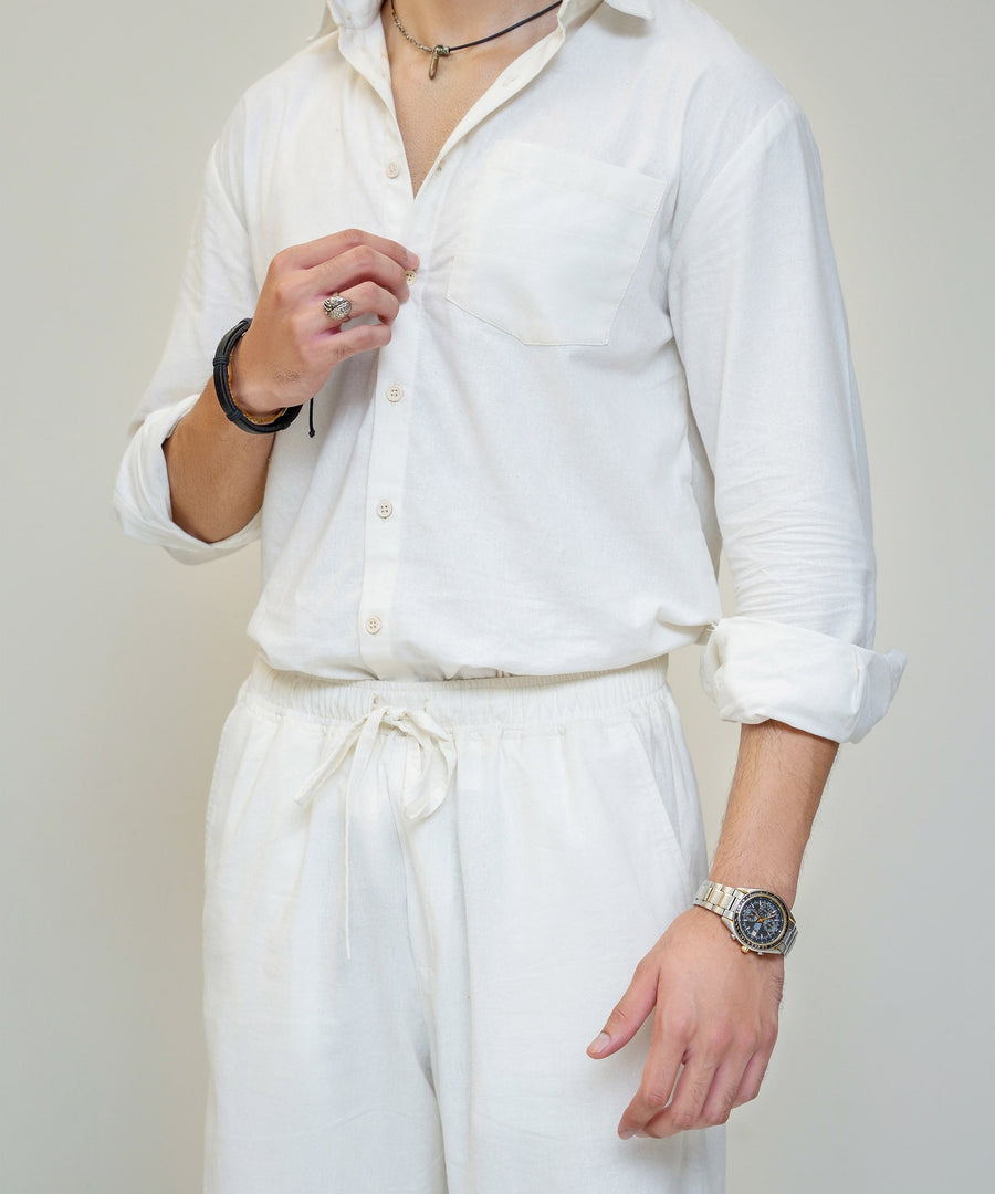MAN BASIC COLLAR SHIRT