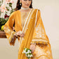 3 PIECE - EMBROIDERED KARANDI SUIT