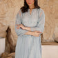 03 Piece Ready to wear  Embroidered Chiffon