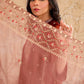 03 Piece Ready to wear  Embroidered Chiffon
