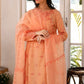 03 Piece Ready to wear Raw Silk Embroidered Collection