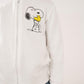 BOYS WHITE FLEECE ZIPPER