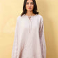MUSLIN FLARED A-LINE TOP