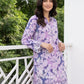 02 Piece Ready To Wear Printed Embroidered Shirt & Trouser