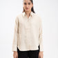 TEXTURED BUTTON DOWN SHIRT
