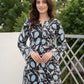 02 Piece Ready To Wear Printed Embroidered Shirt & Trouser