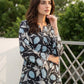 02 Piece Ready To Wear Printed Embroidered Shirt & Trouser