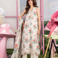 3 Pc Unstitched Embroidered Lawn Suit