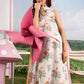 3 Pc Unstitched Embroidered Lawn Suit