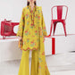 3 Pc Unstitched Embroidered Lawn Suit