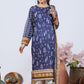 02 Piece Unstitched Printed Lawn