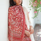 Nayaab Scarf - Rust Red