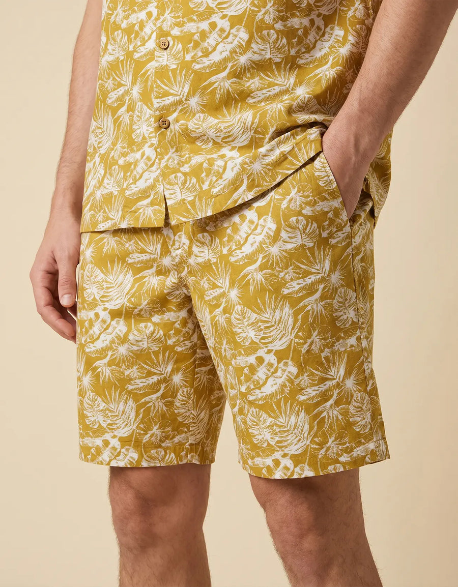 MEN'S PRINTED COTTON SHORTS