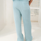WAFFLE TEXTURED TROUSER