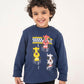 BOYS BLUE TERRY SWEATSHIRT