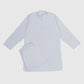 Off White Blended Kurta Trouser - Kids